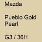 Preview: Mazda, Pueblo Gold Pearl, G3 / 36H.